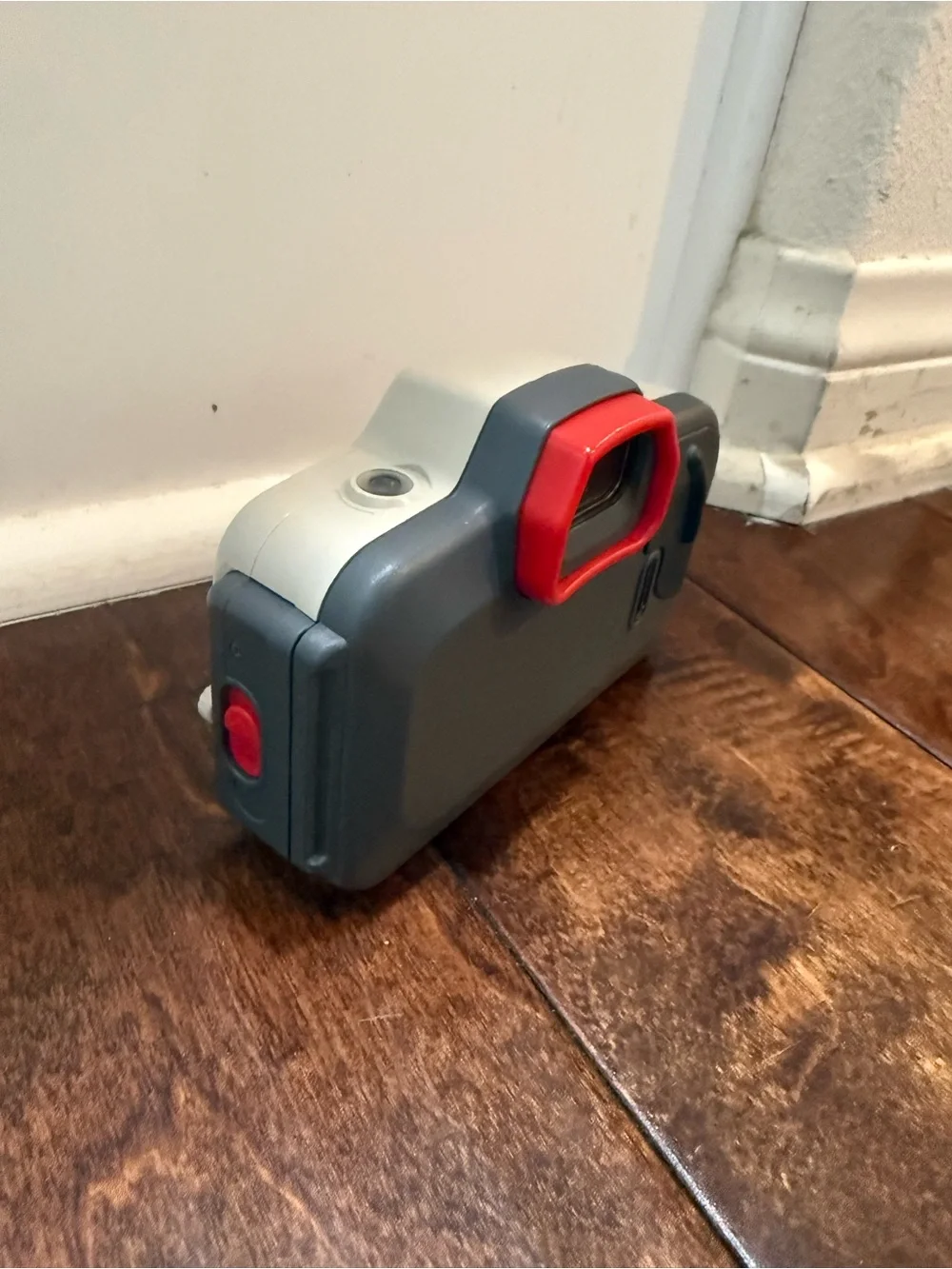 Canon White and Red Sure Shot WP-1 Compact Film Camera